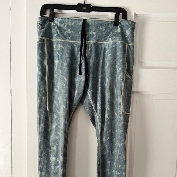 Nike Women's Dri-FIT ADV Epic Luxe Running Leggings, Jade Smoke Size XL - Picture 4 of 8